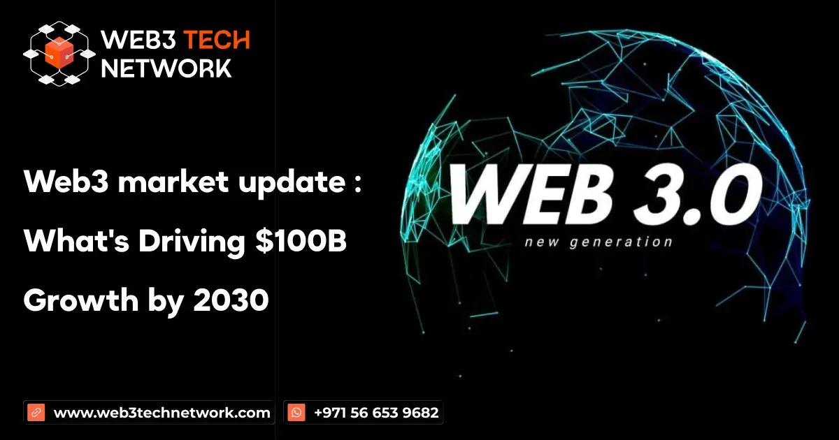 Web3 Market Update: What’s Driving $100B Growth by 2030